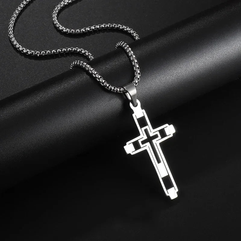 Exquisite Christ The Savior Jesus Necklace Men Women Religious Prayer Lucky Amulet Jewelry