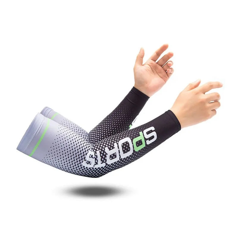 Gloves Sun UV Protection Hand Protector Cover Arm Sleeves Ice Silk Sunscreen Sleeves Outdoor Arm Cool Sport Cycling Sleeves