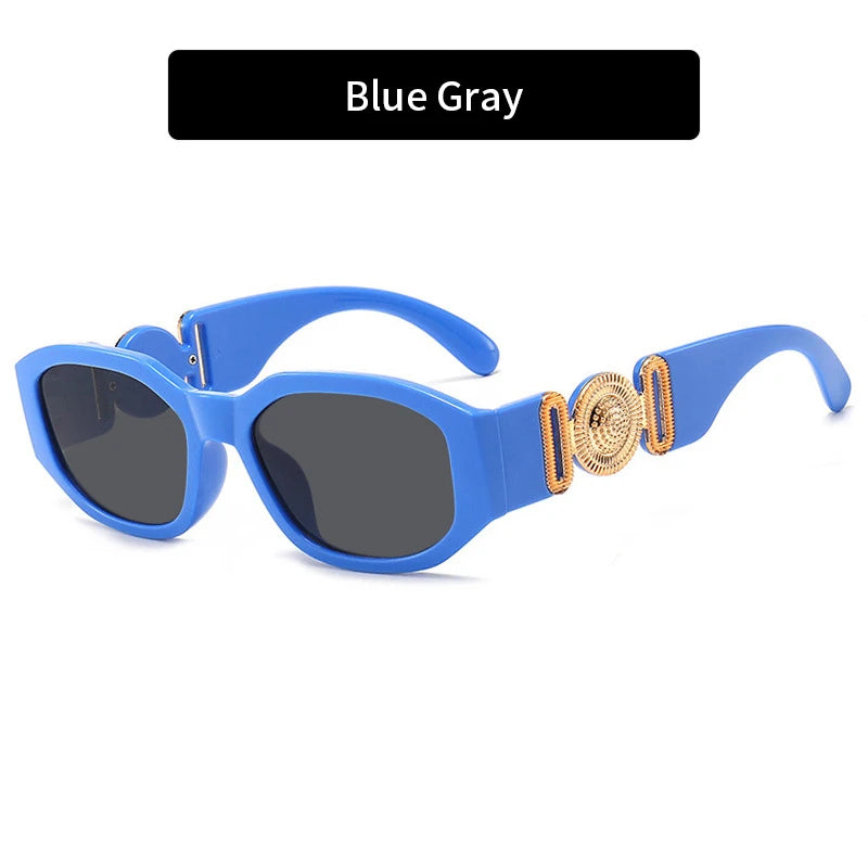 Vintage Square Sunglasses Women Men Luxury Brand Designer Sun Glasses Travel Shades Retro Eyewear UV400 Zonnebril Voor Mannen