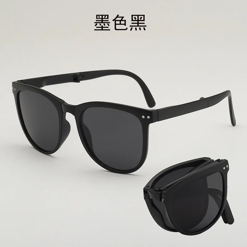 UV400 Cycling Sunglasses Portable Foldable Round Frame Shade Windshield Avoid Flying Insects Bicycle Accessories Темные Очки