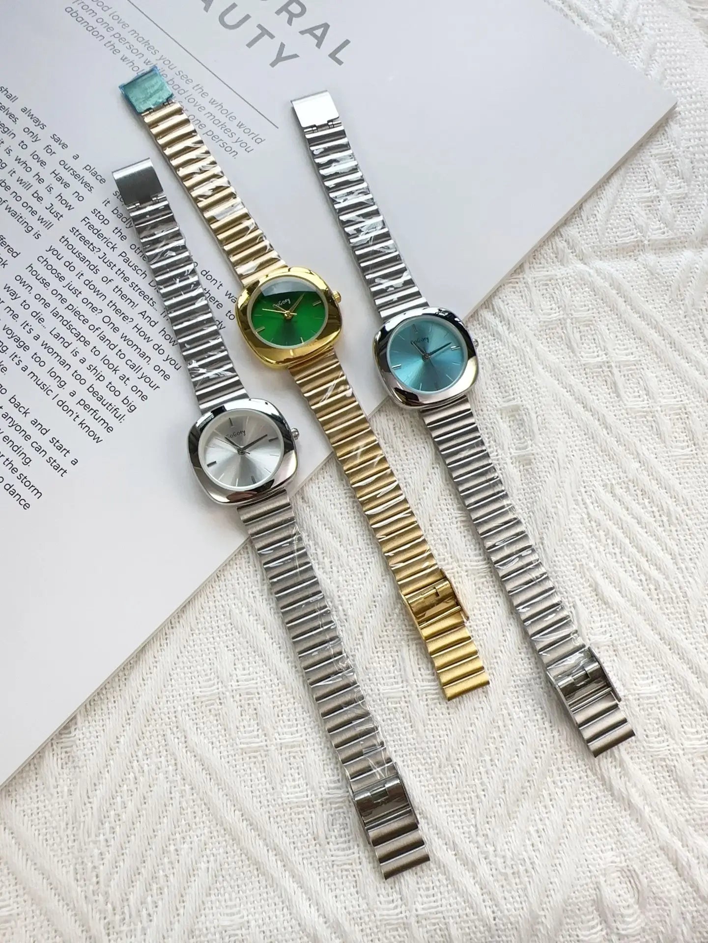 Ladies Simple Gold Quartz Watch Brand Watches for Women Adjustable Stainless Steel Strap Luxury Gift Wristwatches Dropshipping