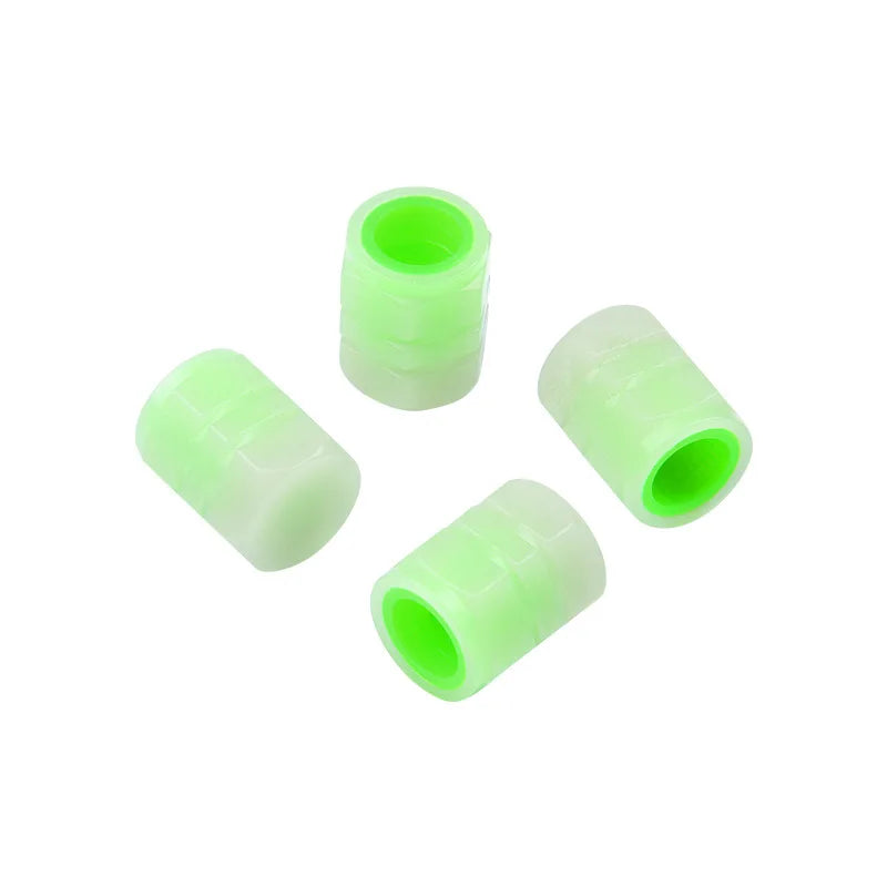 Luminous Tire Valve Cap Car Wheel Hub Glowing Dust-proof  Rim Stem Covers Applicable for Xiaomi M365/1S/Pro Scooter Accessories