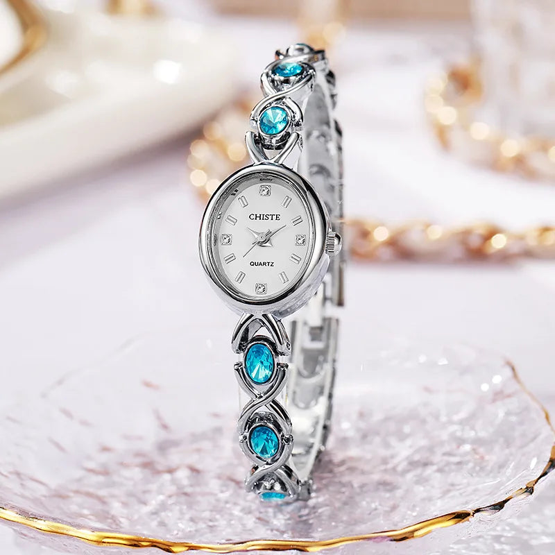 Fashion Bracelet Watch Minimally Casual Quartz Wristwatch for Women Luxury Student Oval Dial Gift Watch Dropshipping Reloj Mujer
