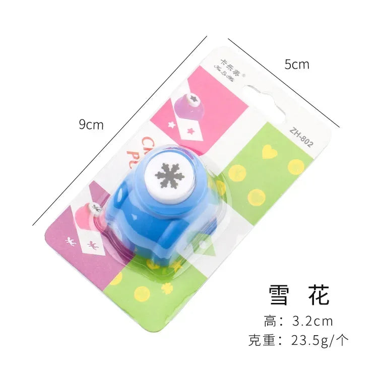1Pc Mini Paper Punches DIY Crafts Tool Embossing Punches Kindergarten Handmade Hole Puncher For Scrapbooking Gift Card