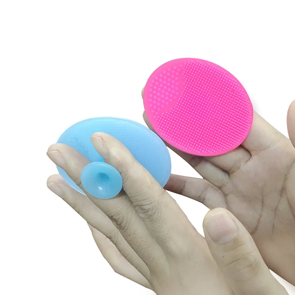 Men Facial Cleaning Brush Scrubber Silicone Miniature Face Deep Clean Shave Massage Face Scrub Brush Face Cleaner