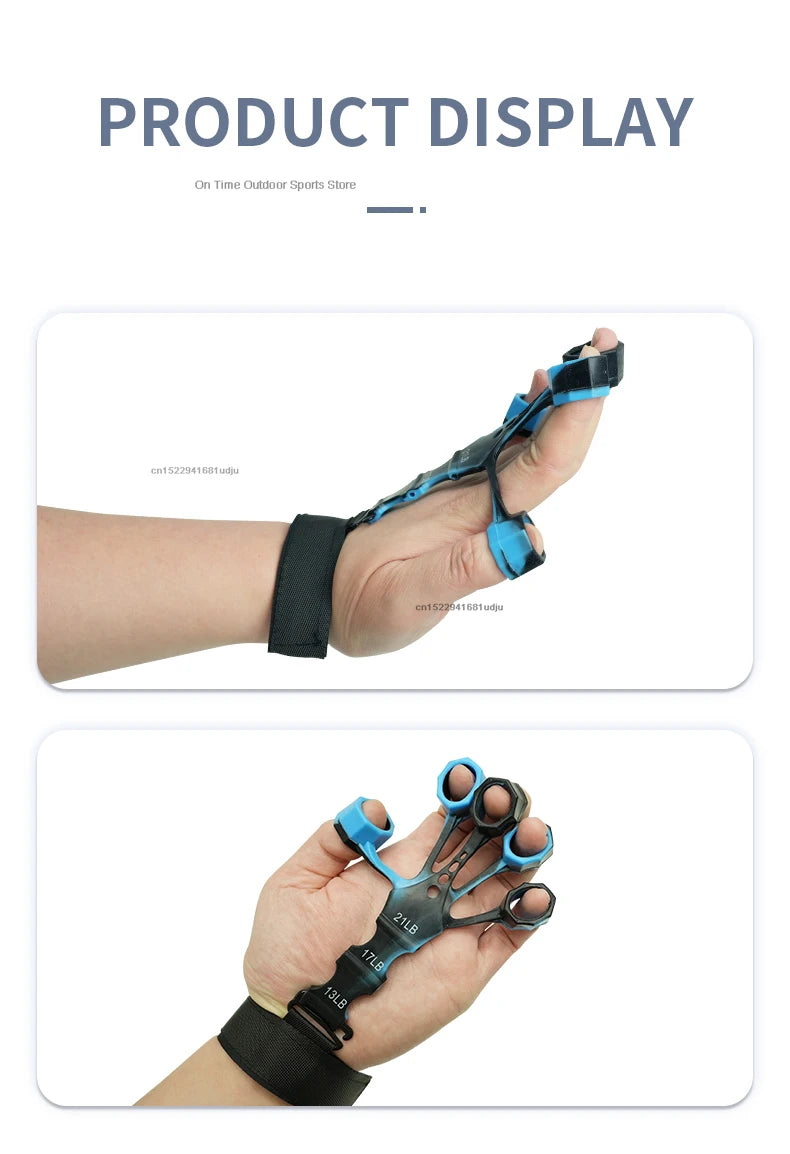 Hand Grip Strengthener Physical Tools Guitar Finger Trainer Training and Exercise Gym Arthritis Grip Trainer Hand Expander Grips