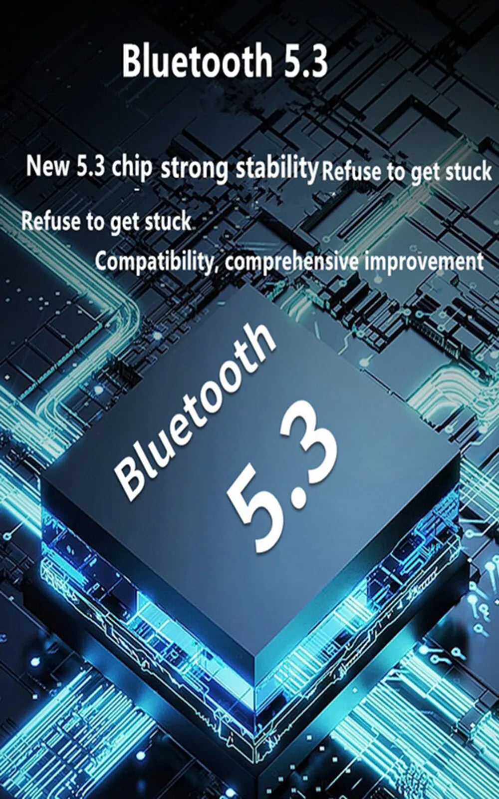 Bone Conduction Earbuds Waterproof Mini Single Ear Clip Earphone Bluetooth-compatible 5.3 Wireless Headphone for Call Smartphone