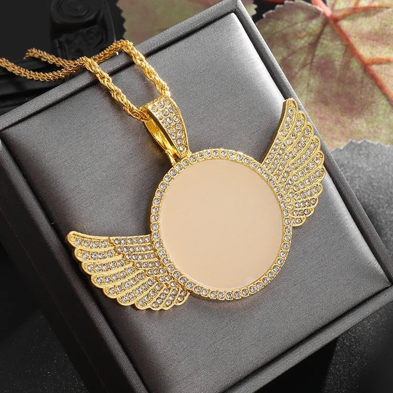 Classic Fashion Punk High Quality Metal Male and Female Hip-hop Pendant Necklace Slip Chain Jewelry