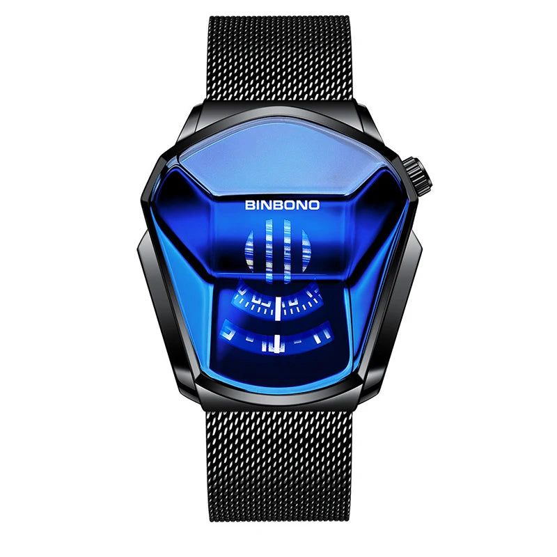 UTHAI New Men's Watch Fashion Luxury Creative New Concept Luminous Calendar Waterproof Small Tripod Quartz Watch RELOJ HOMBRE