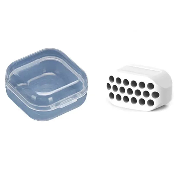 One Set Fitness Face Masseter Facial Pop Go Mouth Jaw Exerciser Muscle Chew Ball Chew Bite Breaker Training with Box