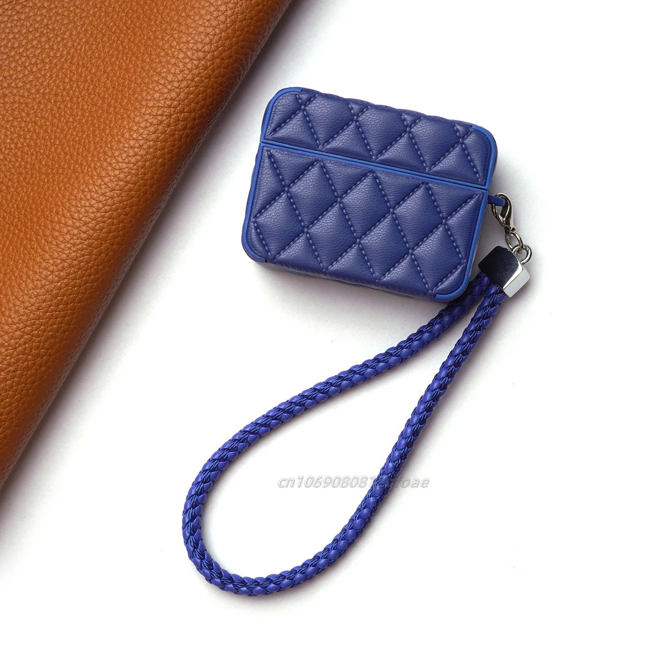 Airpod Pro 2 Leather Case Cover with keychian luxury Earphone Case For apple air pods pro 1 2 3  case for airpod pro 2 cover