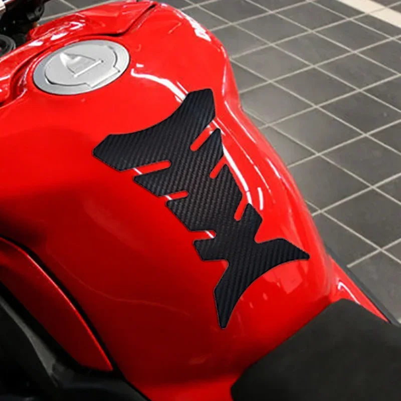 Carbon Universal Motorcycle Tank Pad Protector Sticker 3D Decal For Yamaha Honda Kawasaki Ktm Bmw Ducati Suzuki