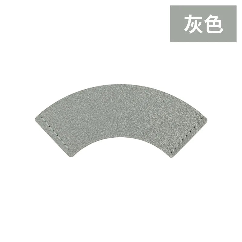 PU Bookmark Leather Heart Bookmark Mini-portable Gift Heart Bookmark Page Folder Corner Protective Cover School Supplies