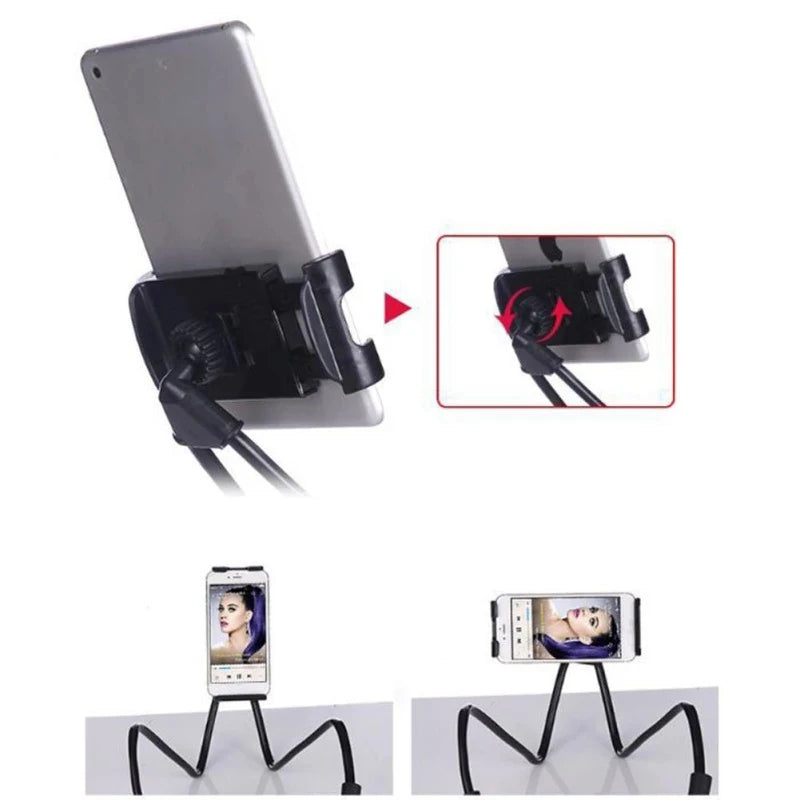 Phone Holder Hanging Neck Lazy Cell Smart Phone Mount Accessories Adjustable 360° Degree Phone Holder Stand for iPhone Samsung