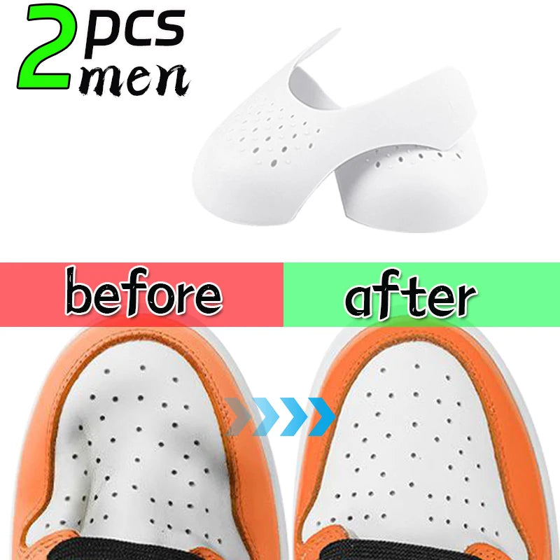 5Pairs Anti Crease Shoe Head Protector for Casual Sneaker Anti Wrinkle Shoe Toe Caps Support Stretcher Expander Shoes Protection