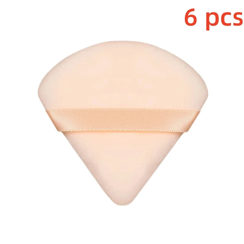 Triangle Powder Puff Soft Makeup Sponge for Face Make Up Eyes Contouring Shadow Cosmetic Washable Mini Velvet Foundation Puff