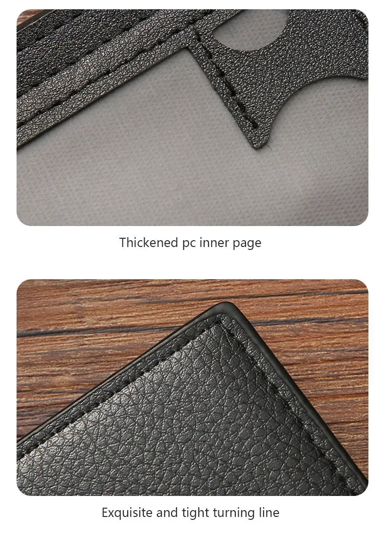 Men's Wallet Short Anti-theft Brush Anti-degaussing Business Wallet Youth Cross Light Luxury Large Capacity Multi-card