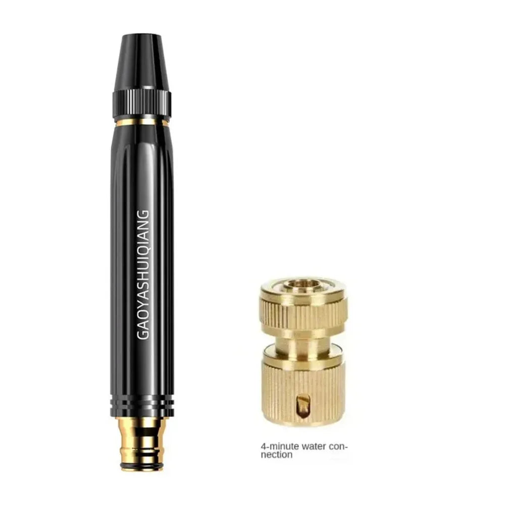 Portable Car Wash Gun High Pressure Water-Gun Household Car Wash Water Gun Black Diamond Water Gun Watering Pipe Car Wash Nozzle