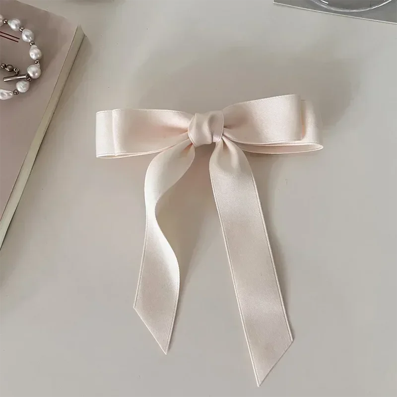 1/2pcs Star Bowknot Hair Clips for Girls Kawii Barrettes Cute Hair Accessoires Kids Colored Ribbon Woman Hairpins Hairgrip Gifts