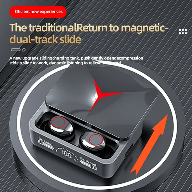 Bluetooth 5.3 Earphones Wireless Headphones Touch Control Sports Gaming Headsets HiFi Stereo Earbuds with Mic For Xiaomi Huawei