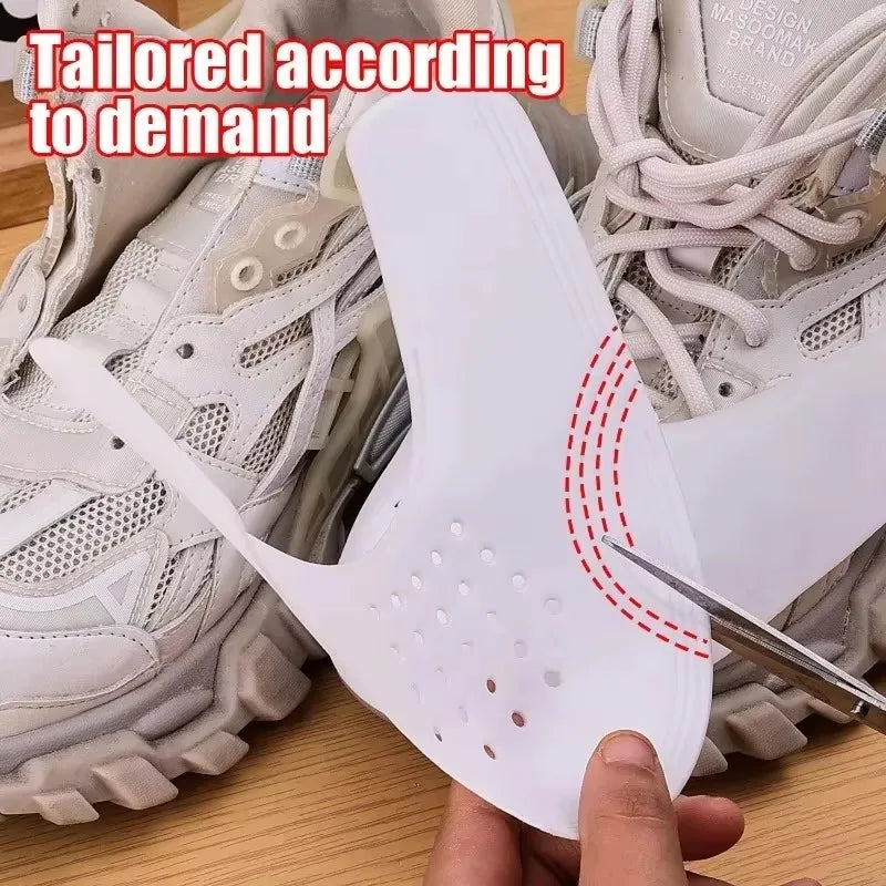 5Pairs Anti Crease Shoe Head Protector for Casual Sneaker Anti Wrinkle Shoe Toe Caps Support Stretcher Expander Shoes Protection