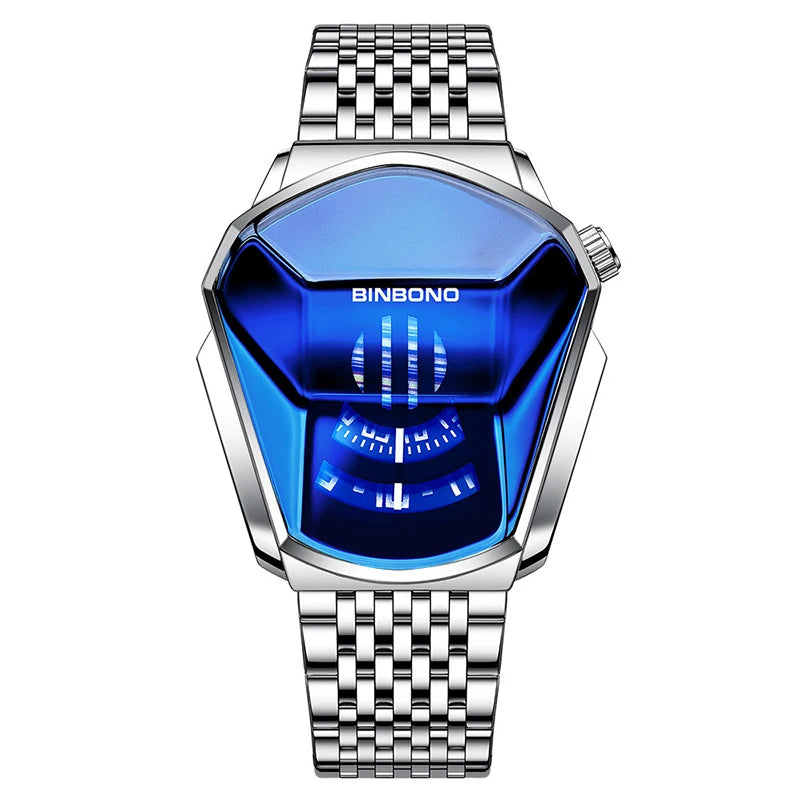 UTHAI New Men's Watch Fashion Luxury Creative New Concept Luminous Calendar Waterproof Small Tripod Quartz Watch RELOJ HOMBRE