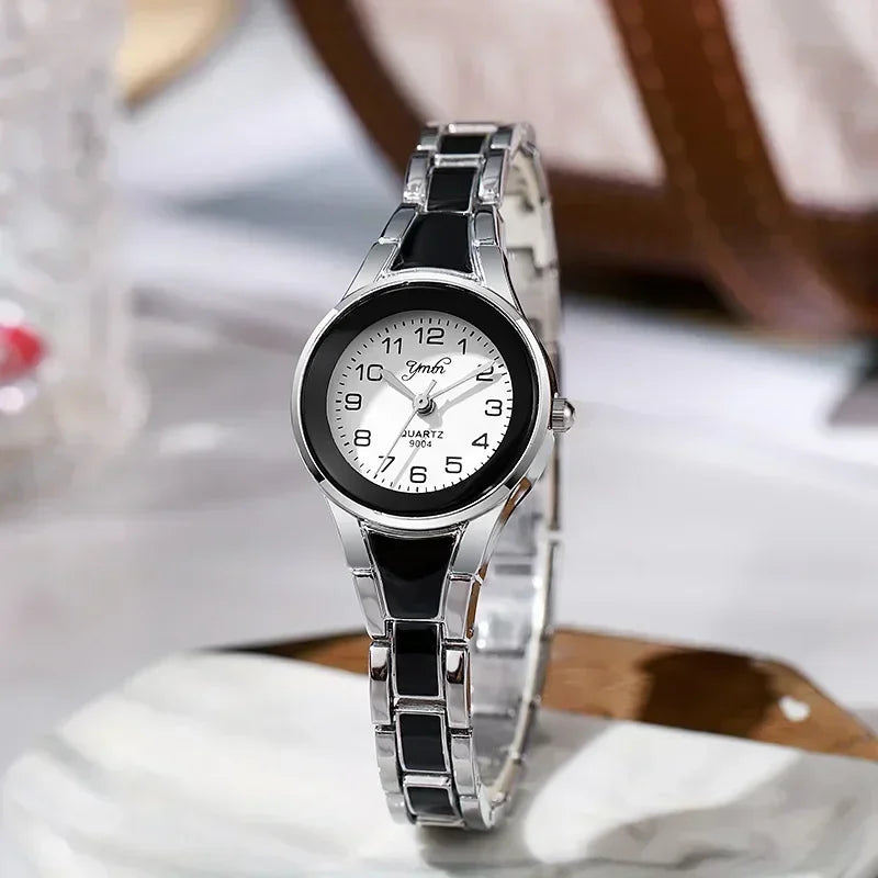 New Versatile Women's Watch Steel Belt Bracelet Student Silent Quartz Watch Dropshipping Ladires Luxury Gift Clock Reloj Mujer