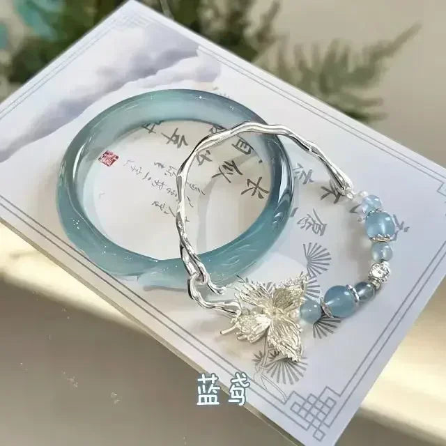 Bracelet Strand Beads Korean Fashion Jewelry for Women Non Fading Charm Hand Decoration Accessories Girls Gift Wholesale