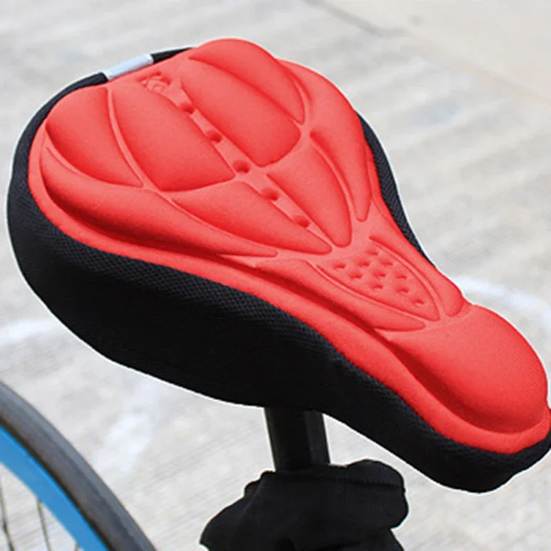 New 3D  Saddle Seat NEW Soft Bike Seat Cover Comfortable Foam Seat Cushion Cycling Saddle for  Bike Accessories