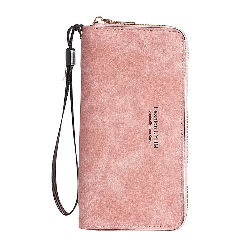2024 Fashion Ladies Holding Long Wallets for Women Handbag Multi-function Card Mobile Phone Bag for Women Change Lady Purse