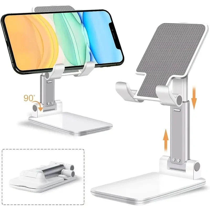 Foldable Phone Holder Universal Adjustable Multi-function Desktop Holder Stand For Xiaomi iPhone iPad Tablet Huawei Lazy Bracket
