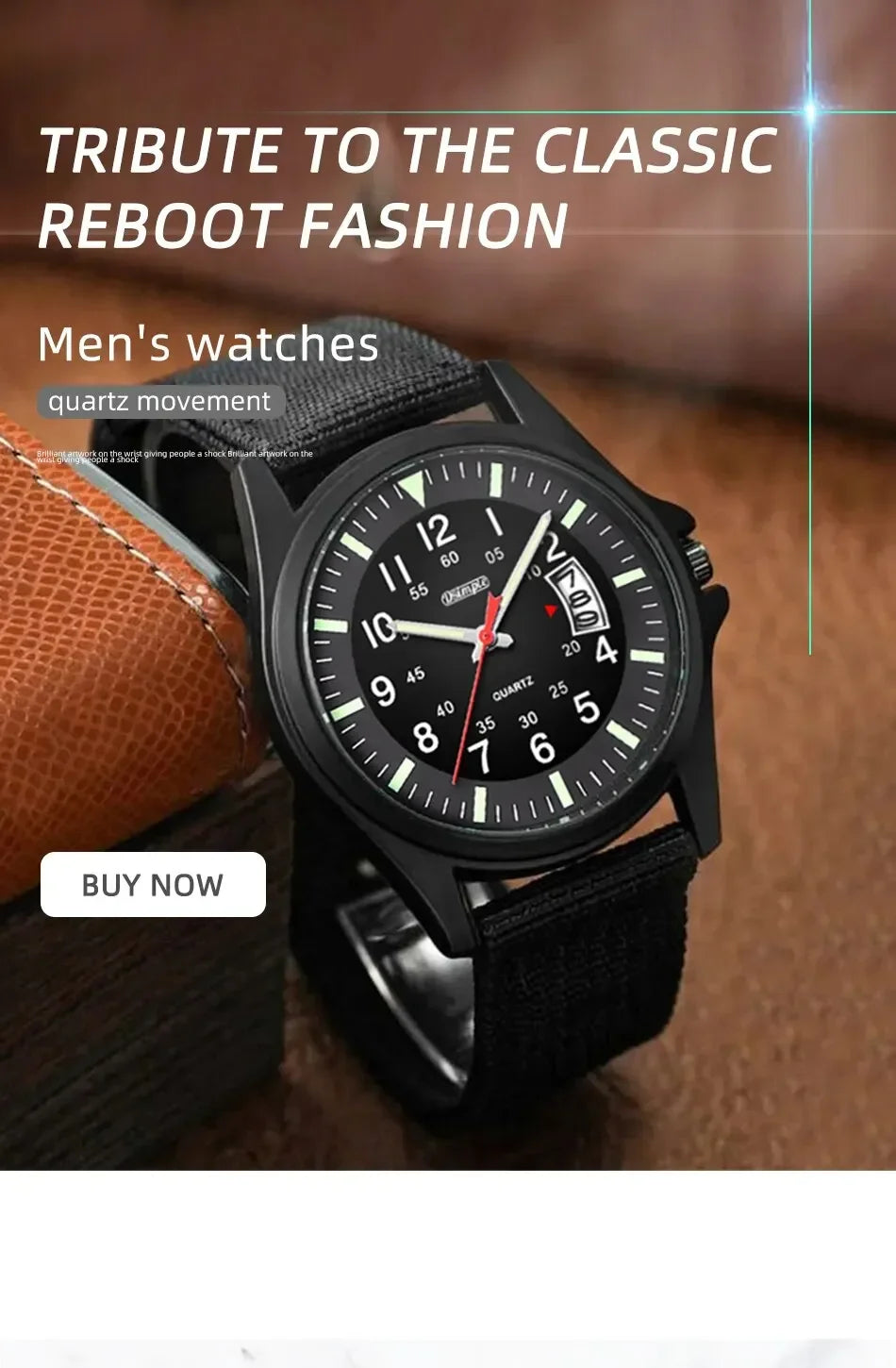 Fashion Mens Watch Nylon Watches Luxury Men Quartz Calendar Date Wristwatch Relogio Masculino Часы Мужские Reloj Hombre