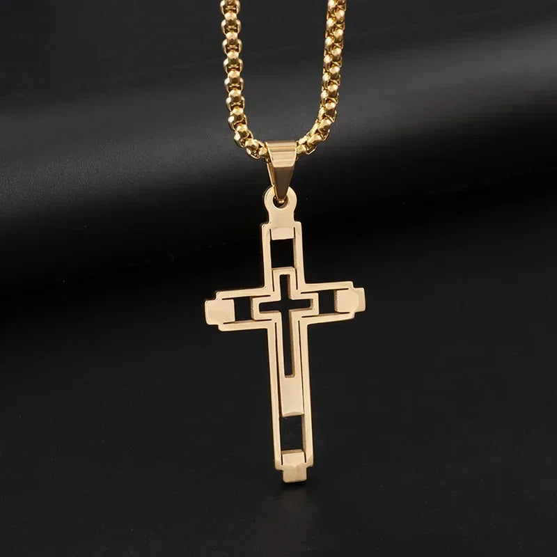 Exquisite Christ The Savior Jesus Necklace Men Women Religious Prayer Lucky Amulet Jewelry