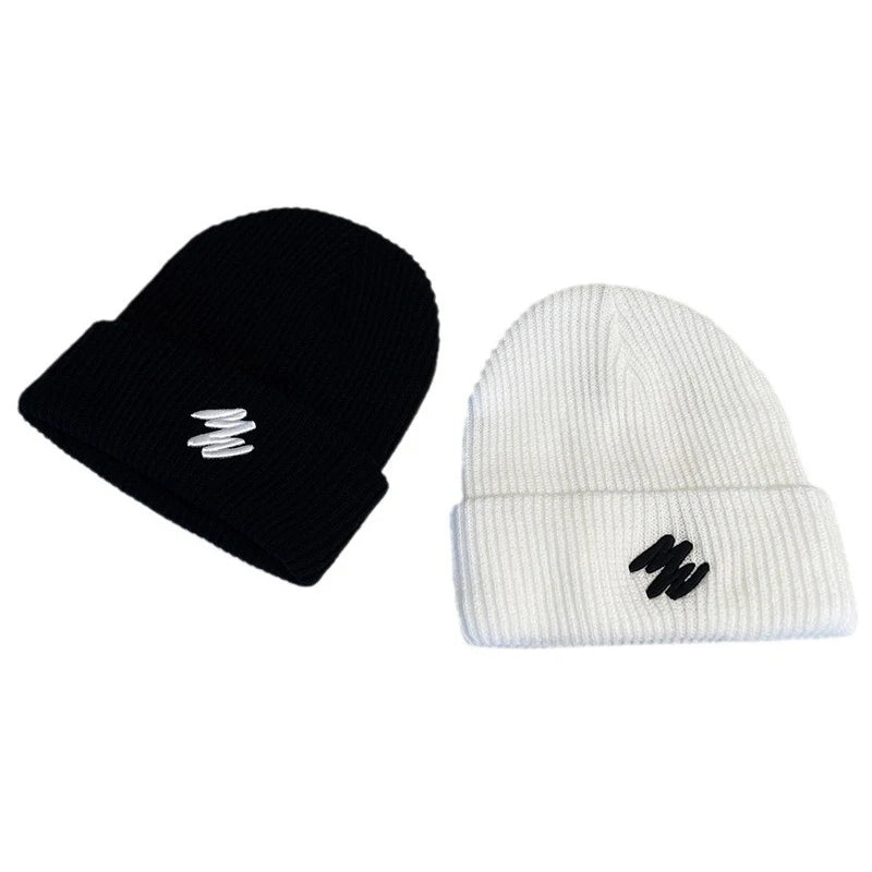 Winter Hats For Unisex Beanies Knitted Solid Cute Hat Lady Autumn Female Beanie Caps Warmer Bonnet Men Casual Cap