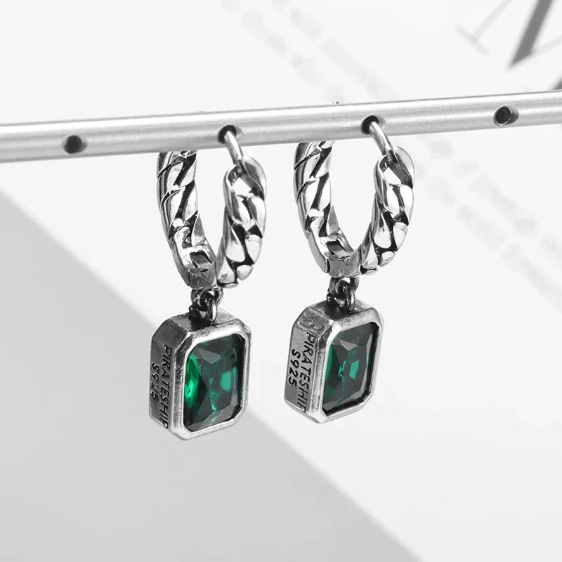 Fashion Personality Creative Snake Winding Plant Vine Hoop Earrings for Men Women Daily Wear Hypoallergenic Luxury Jewelry