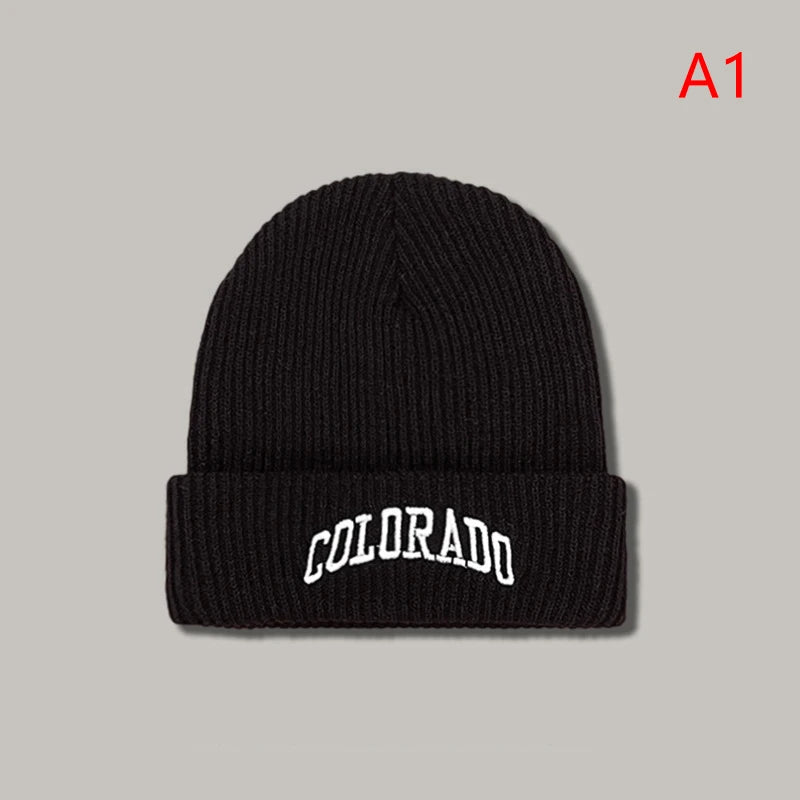 Winter Hats For Unisex Beanies Knitted Solid Cute Hat Lady Autumn Female Beanie Caps Warmer Bonnet Men Casual Cap