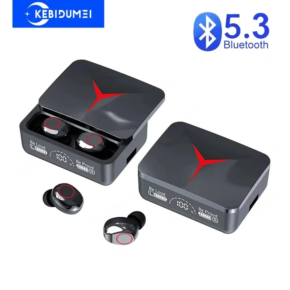 Bluetooth 5.3 Earphones Wireless Headphones Touch Control Sports Gaming Headsets HiFi Stereo Earbuds with Mic For Xiaomi Huawei