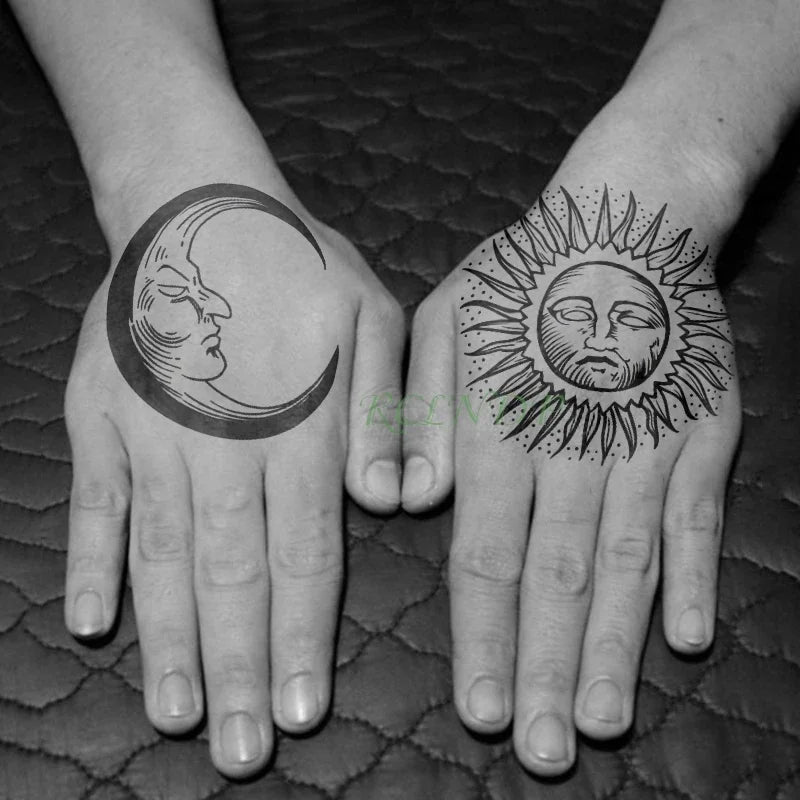 Waterproof Temporary Tattoo Sticker Rose Flower Fake Tatto Personality Flash Tatoo Hand Arm Foot Back Tato for Girl Women Men