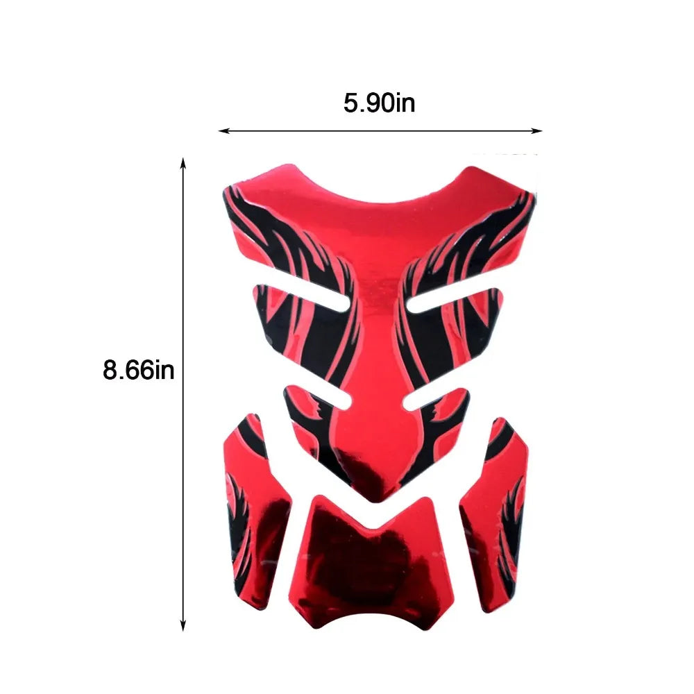 Carbon Universal Motorcycle Tank Pad Protector Sticker 3D Decal For Yamaha Honda Kawasaki Ktm Bmw Ducati Suzuki