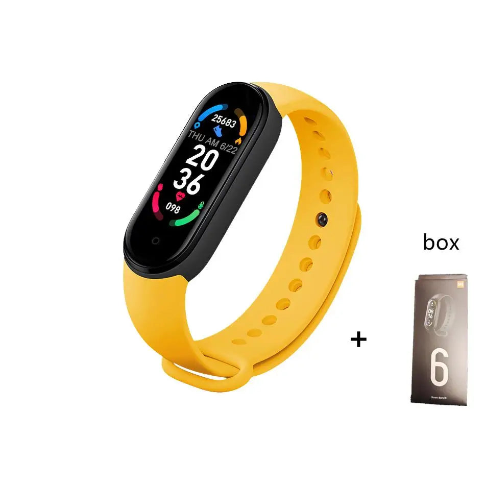 M6 Smart Watch Men Women Monitor Fitness Sports Smart Band Fitpro Version Music Heart Rate Take Pictures Smartwatch for Android