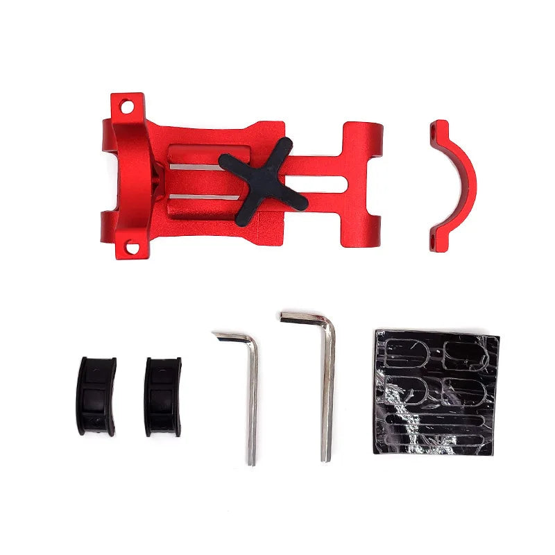 Aluminum Alloy Mobile Phone Holder MTB Bicycle Metal Cellphone Stand Shock-proof Fixed Navigation Bracket Bike Moto Accessories