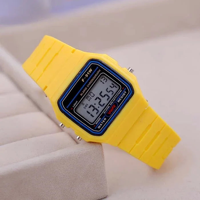 Retro Square Electronic Watches Digital Display Women Men Watch Rose Gold Silver Luxury Ladies Wristwatches Relojes Para Mujer