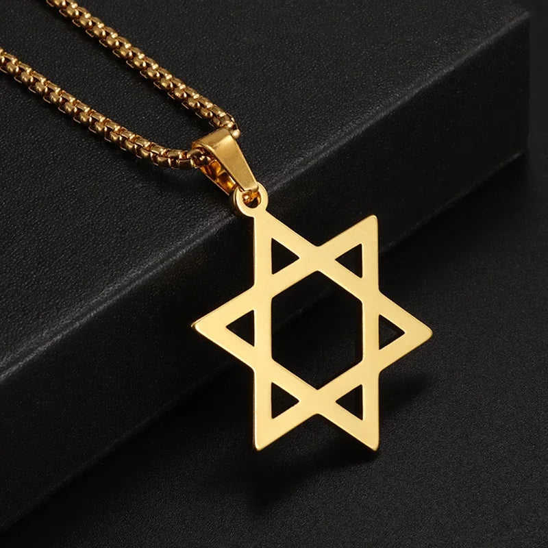 Cool Titanium Steel Dumbbell Pendant Necklace Barbell Fitness Pendant Men and Women Leisure Sports Punk Jewelry