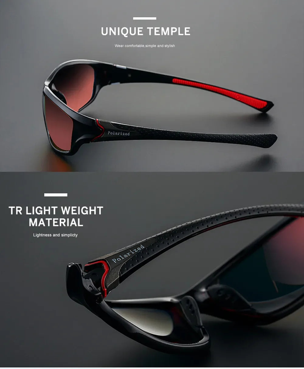 2024 Unisex 100% UV400 Polarised Driving Sun Glasses For Men Polarized Stylish Sunglasses Retro Fashion Male Goggle Eyewears