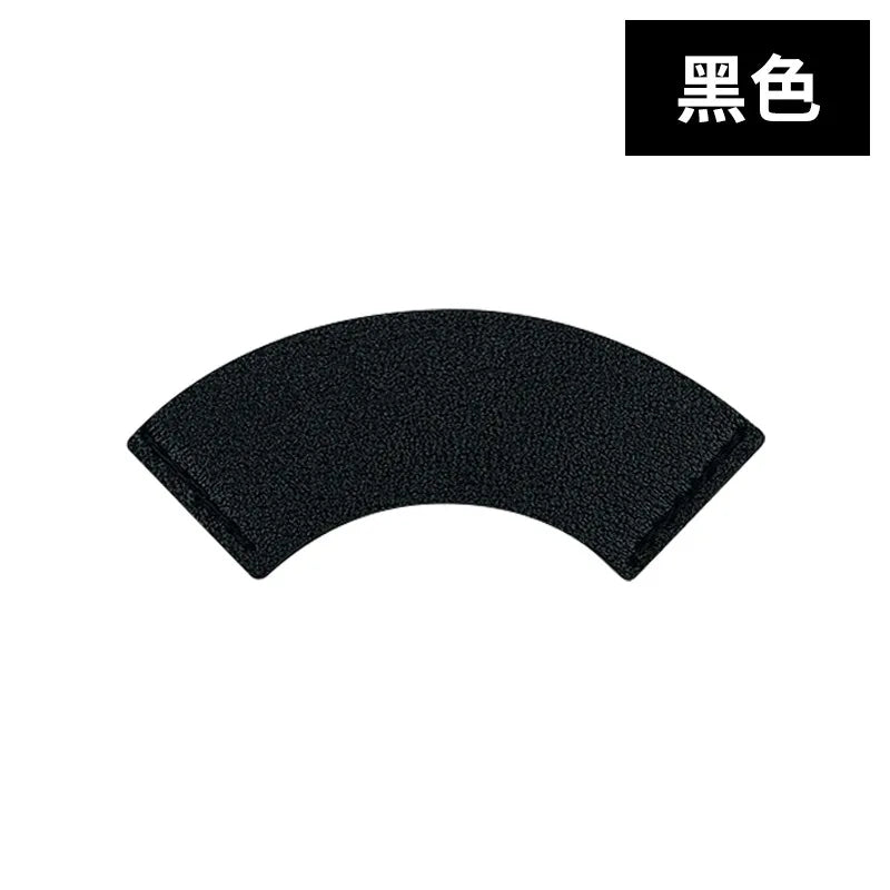 PU Bookmark Leather Heart Bookmark Mini-portable Gift Heart Bookmark Page Folder Corner Protective Cover School Supplies