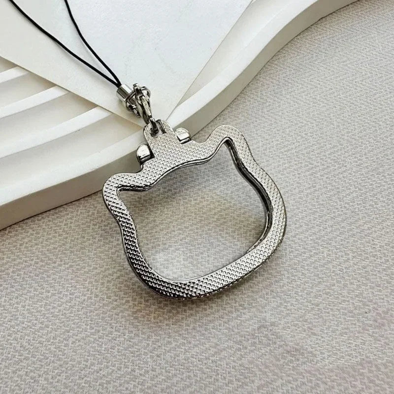 Mobile Phone Lanyard Multifunctional Stand Universal Metal Folding Ring Pendant Lanyard Desktop Support Stand