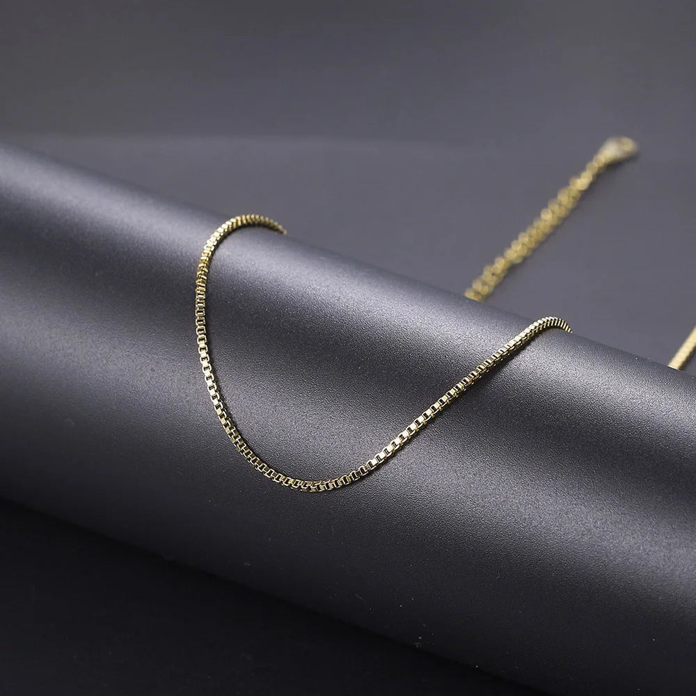 Hip Hop Cross Pendant Rope Box Chain Necklaces for Men Women Luxury Inlaid CZ Punk Personality Rapper Accessory Fashion Jewelry